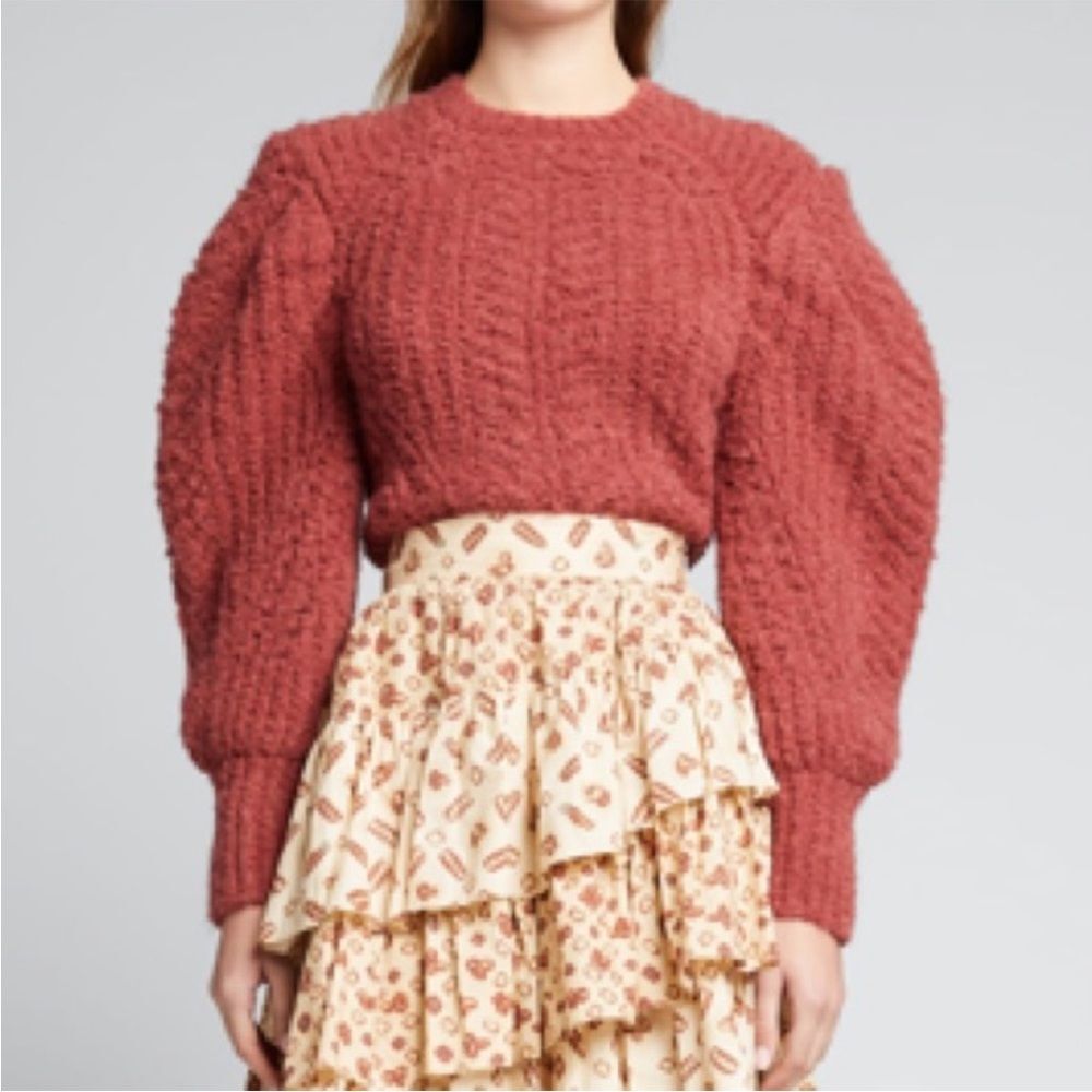 Ulla Johnson Heather Pronounced Shoulder Knit